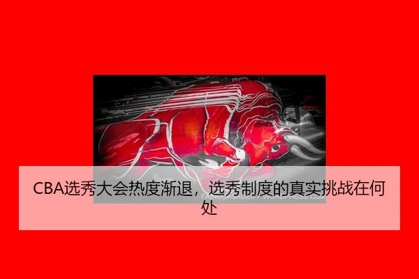 CBA选秀大会热度渐退，选秀制度的真实挑战在何处